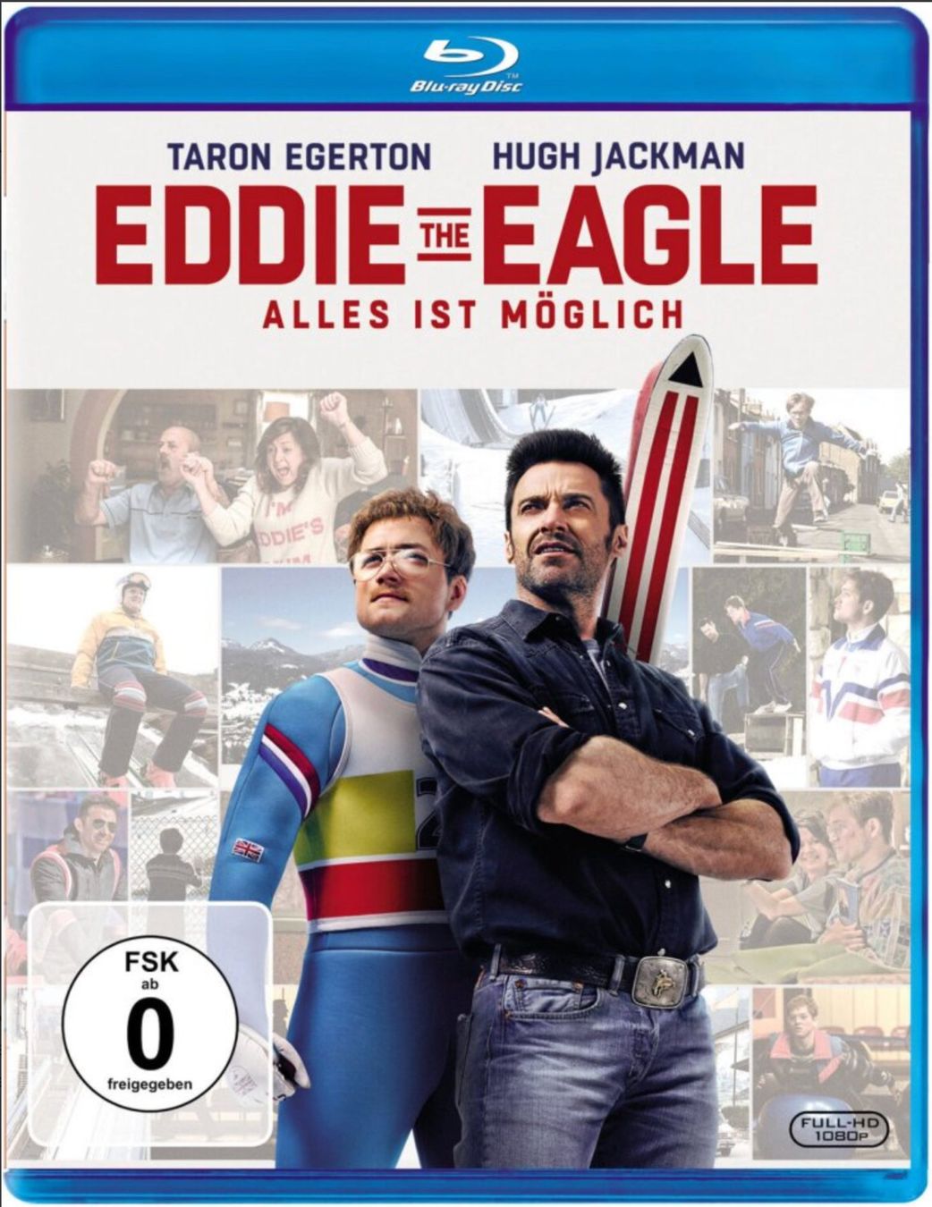 Tutti i DVDs: Eddie the Eagle - Alles ist möglich (2016) Blu-ray – Usato da Brunnen venduto da Barfly5