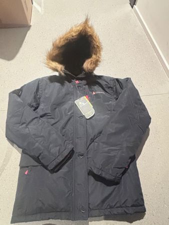 Winterjacke Parka mit Fellkapuze, neu mit Etikett, 12yrs
