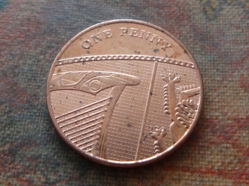 Alle Münzen: ROYAUME-UNI  1 Penny  2010 – Gebraucht aus Romanel-sur-Lausanne von Swift13 1