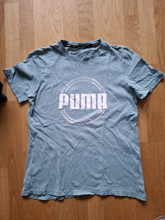 Puma T-Shirt, blasses Grün, 152/164