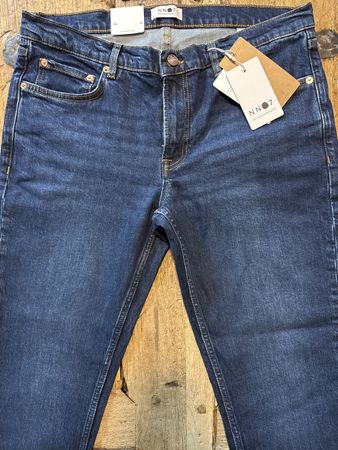 NN07 Slater Slim Fit Jeans - Narrow Leg, Mid Rise 34/32