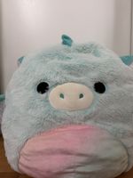 Riesen Squishmallow Drache in Hellblau - Kuschelig!