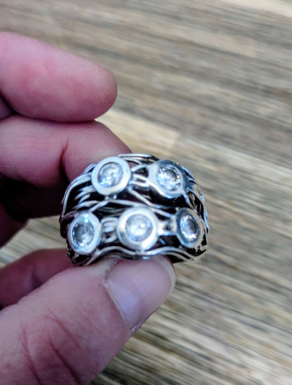 Ringe: Silberring mit Zirkonia 925 – Gebraucht aus St. Gallen von Jasik1 3