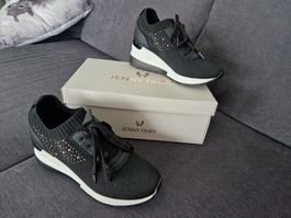 Jenny Fairy Sneakers mit Absatz, schwarz / Grösse 37