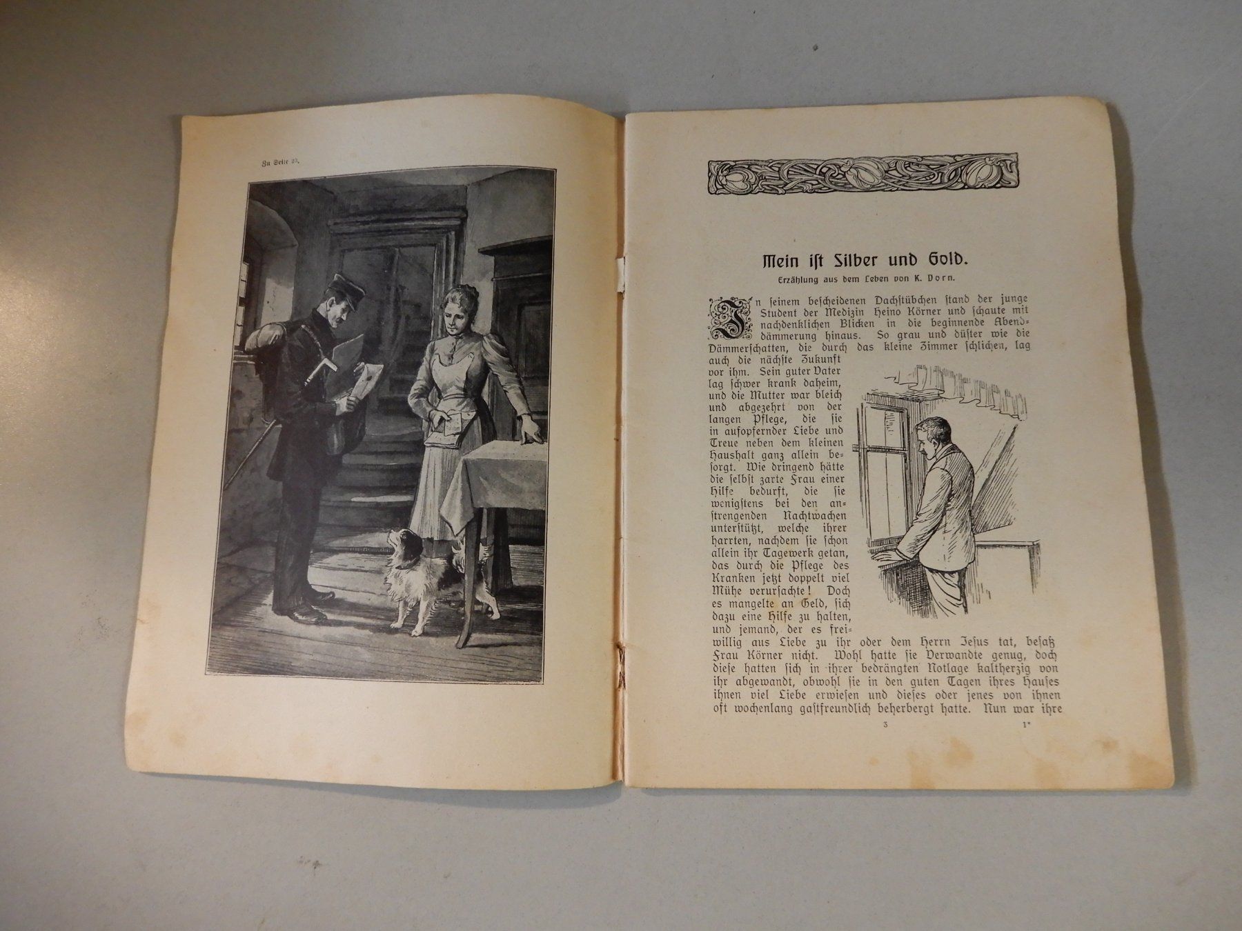 Libri: Antikes Kinderbuch "Goldene Ähren"  ca. 1900 – Usato da Erstfeld venduto da Mario_boe0 1
