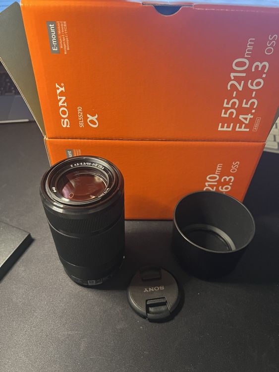 HD 32k WIDE ANGLE LENS + MACRO LENS FOR Sony E 55-210mm F/4.5-6.3 OSS