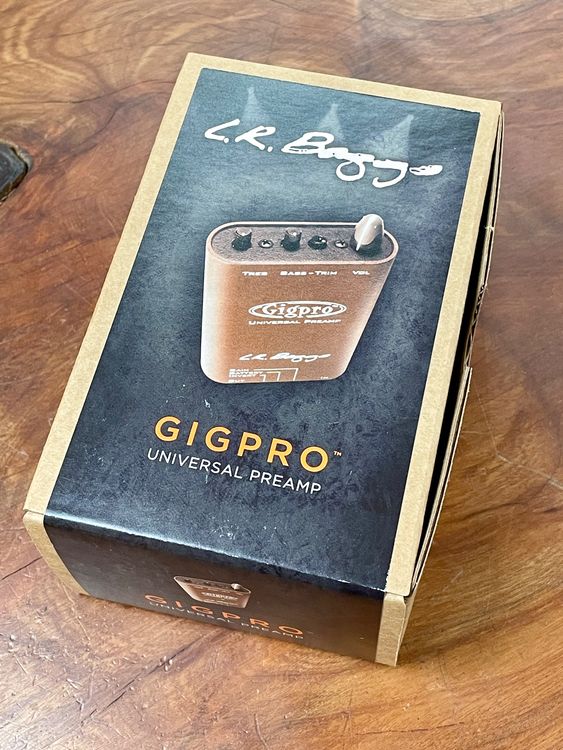 L.R. Baggs Gigpro Single Channel Belt Clip Guitar Preamp Kaufen auf Ricardo