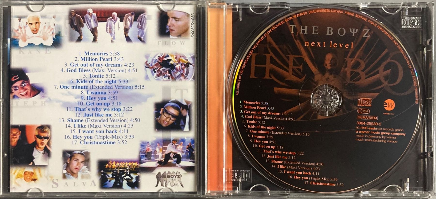 CDs: THE BOYZ - NEXT LEVEL – Gebraucht aus Poliez-Pittet von Newtown-Records 2