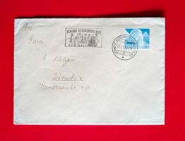 AUTOMOBIL POST SONDERSTEMPEL SECHSELÄUTEN ZÜRICH 1952