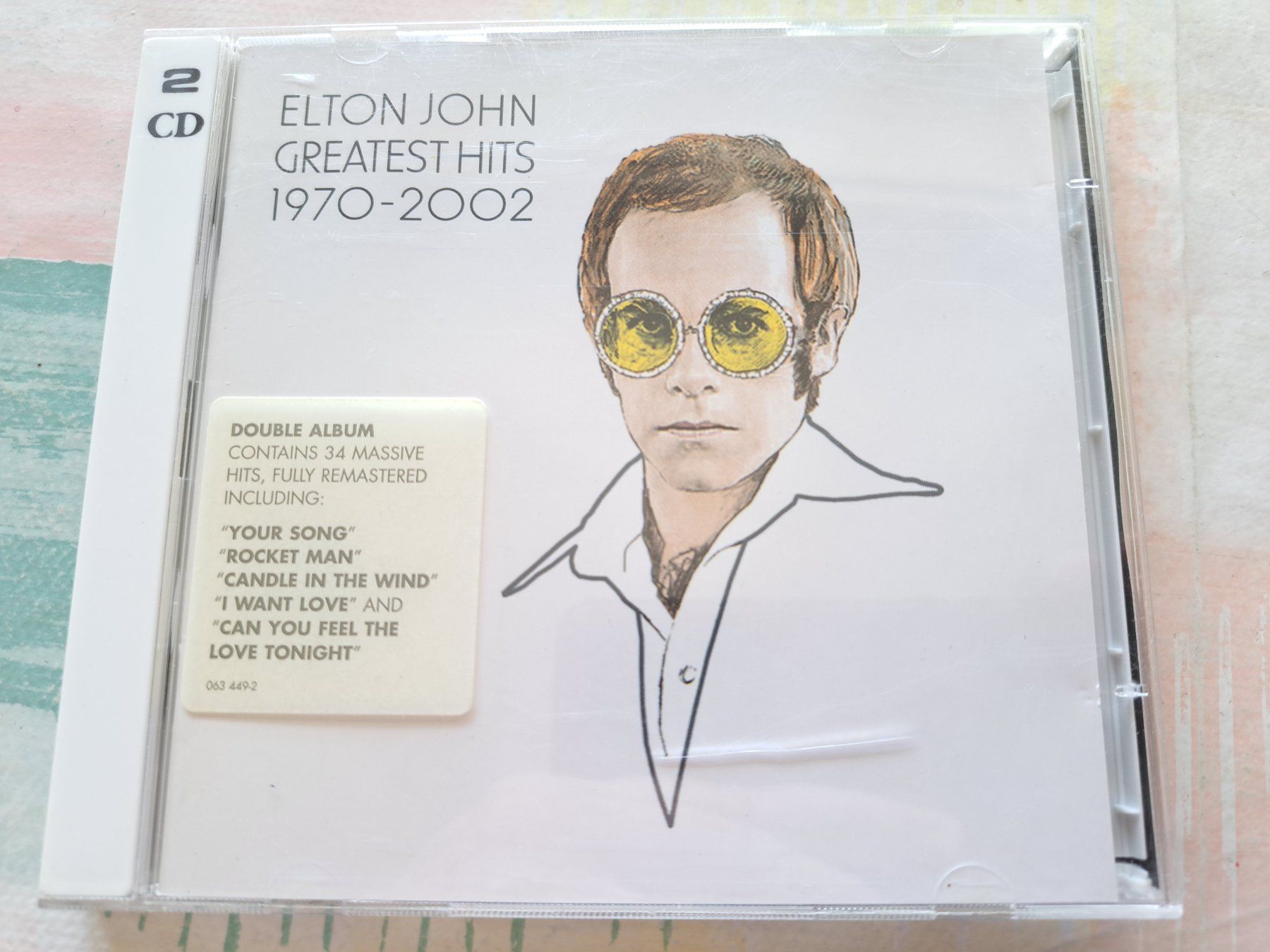 CD: Cd Elton John  - Greatest - Hits 1970- 2002 – Usato da Pully venduto da bro_n52j