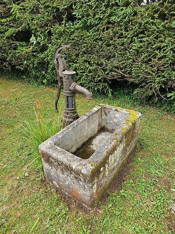 Stagni & Fontane ornamentali: fontaine+pompe a eau en fonte – Usato da St-Barthélemy VD venduto da meal83