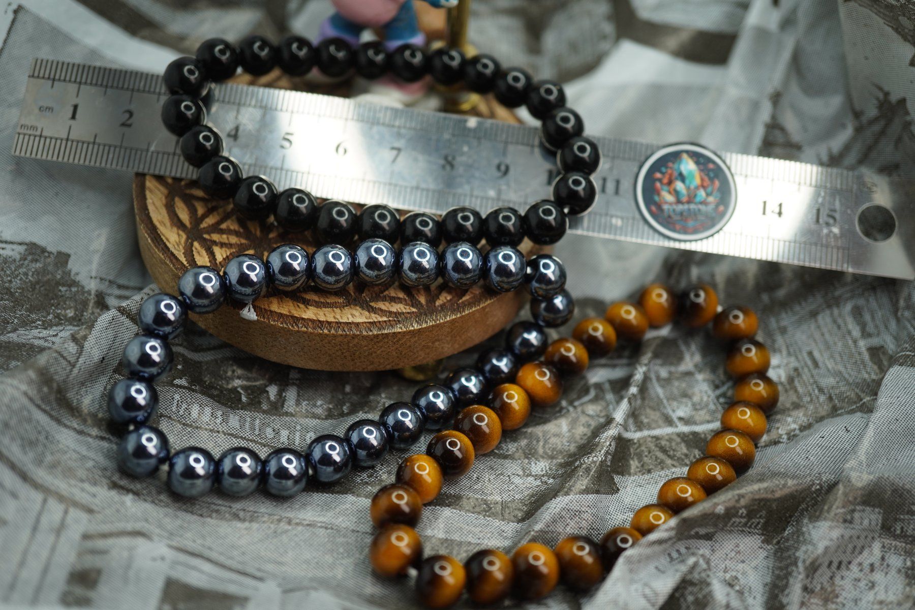 Mineralien & Heilsteine: 3 Kugel Armbänder    ab 1.-      (Räumung!) – Neu und originalverpackt aus Eschenbach SG von topstone 3
