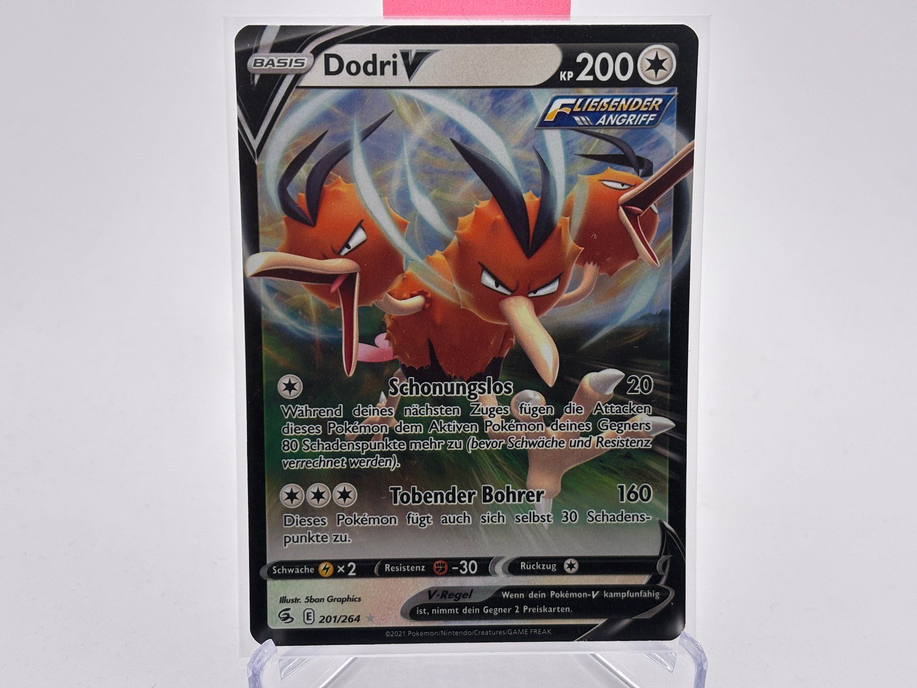 Pokémon Carte collezionabili: Fusionsangriff - Dodri V  (FST 201) - DE – Nuovo (secondo la descrizione) da Allschwil venduto da Bullach