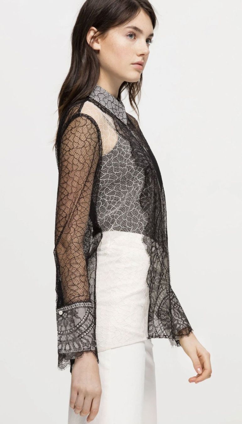 Luisa Cerano Camicette: Neu! Spitzenbluse Luisa Cerano, 410 chf – Nuovo e nell'imballaggio originale da Zürich venduto da ZuriShrek 2