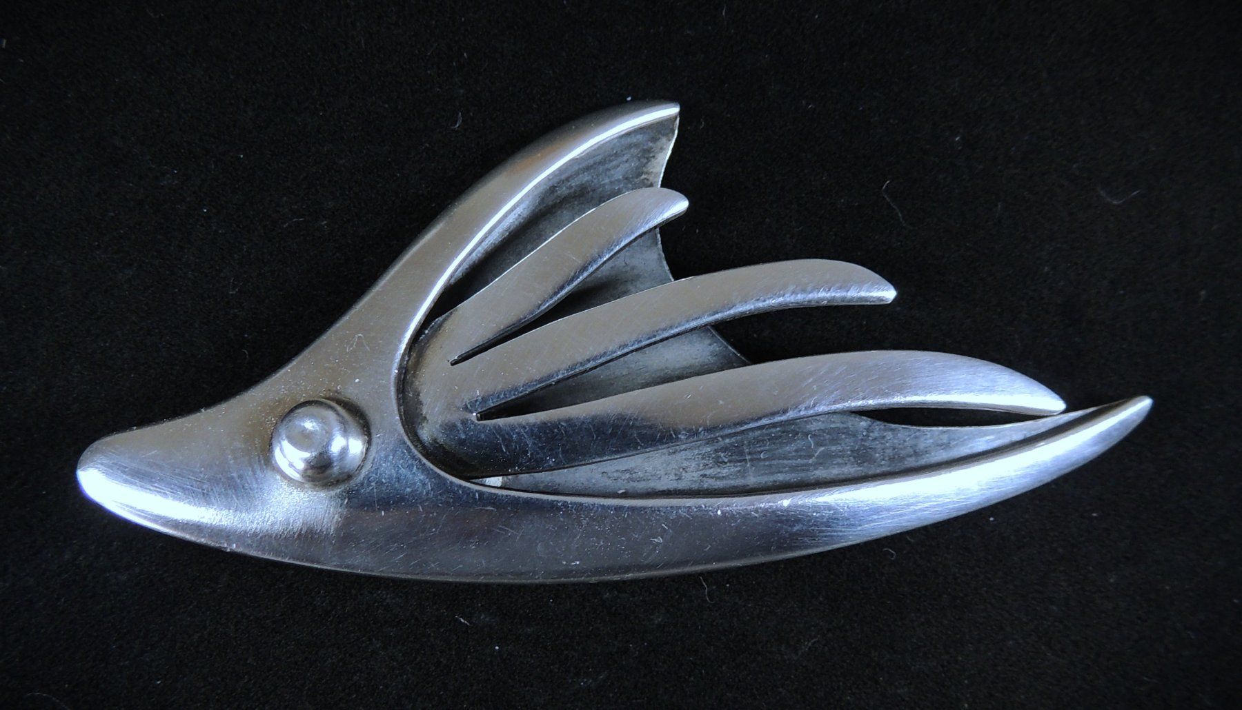 Spille & Fermagli: GILES TASCO Silber 925 Brosche – Usato da Waldenburg venduto da schaller707