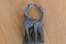 Giraffen-Skulptur - Afrika-Deko - Giraffe Dekoration