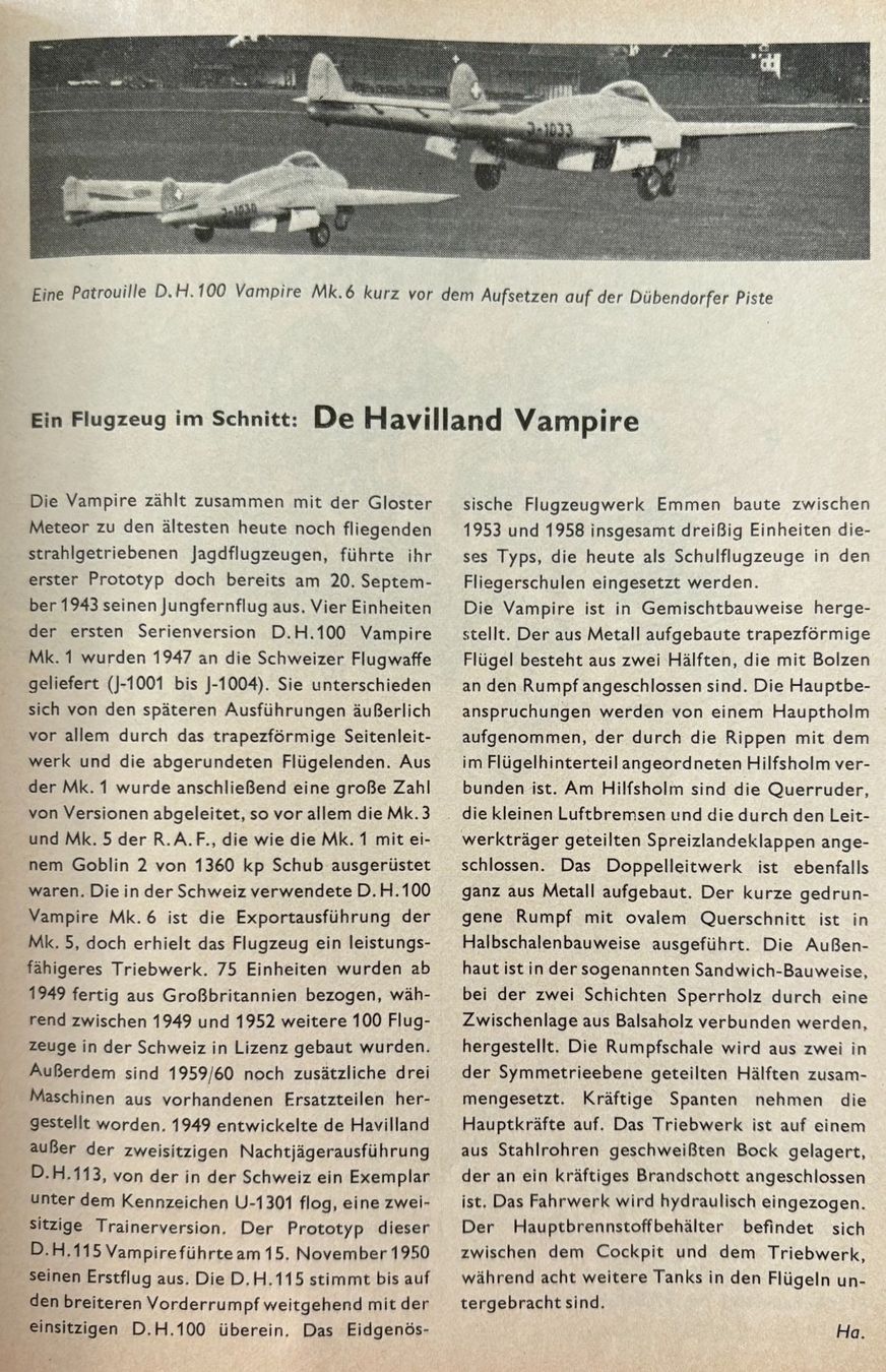 Revues & Magazines: COCKPIT DIE LUFTFAHRTZEITSCHRIFT NOVEMBER 1967 – D'occasion à Ostermundigen par Wyatt-Earp 4