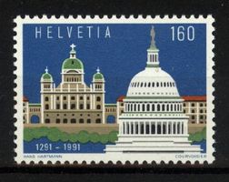 1991 Schweiz/USA ** (1)