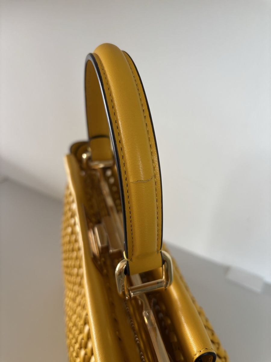 Fendi Taschen für Damen: Fendi Peekaboo woven leather handbag in MEDIUM – Neu (gemäss Beschreibung) aus Uster von dan_n69f 5