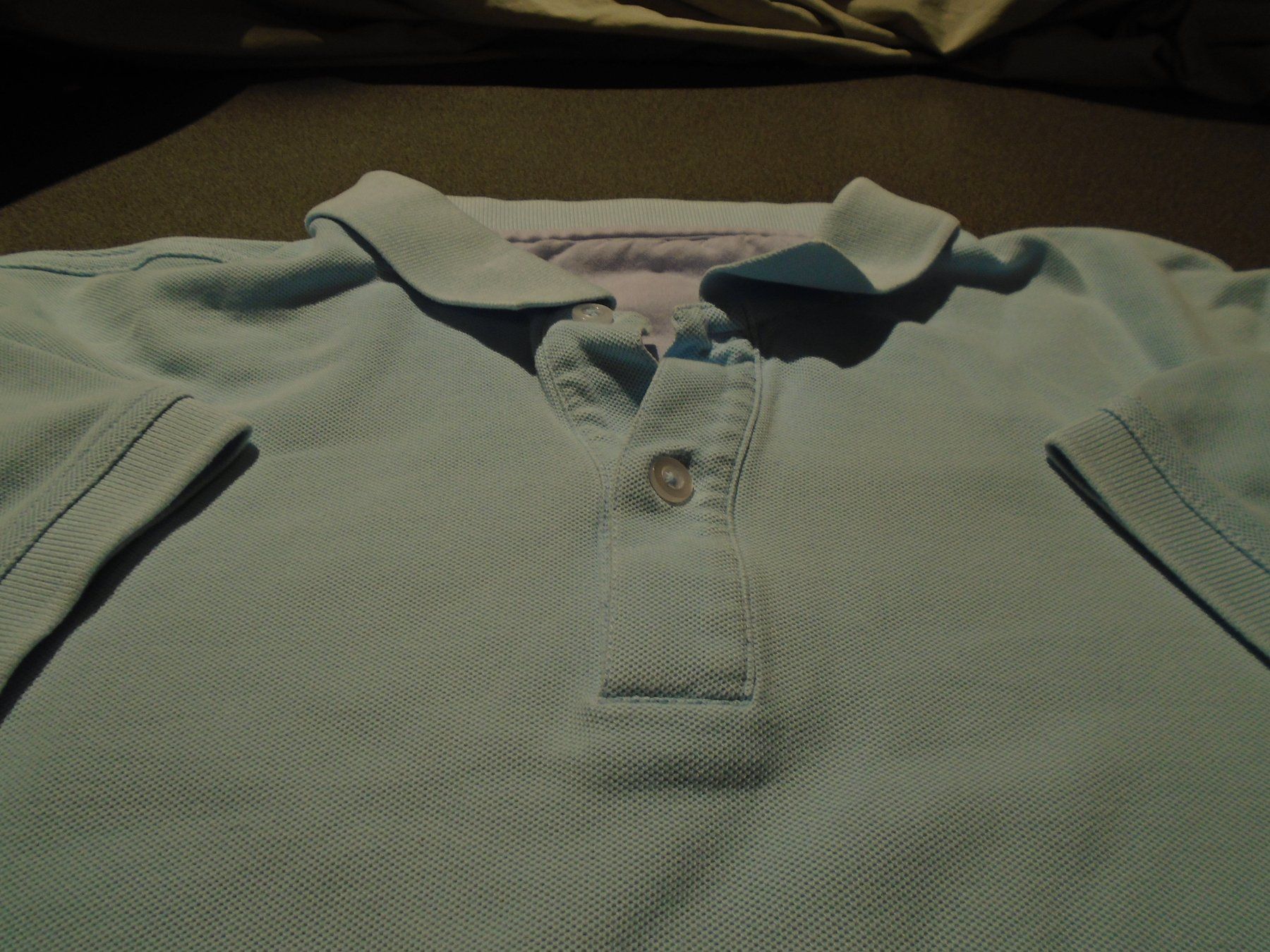 Polo-Shirts: Polo-Shirt ca. Grösse M, hellblau – Gebraucht aus Zürich von abraxas1291 1