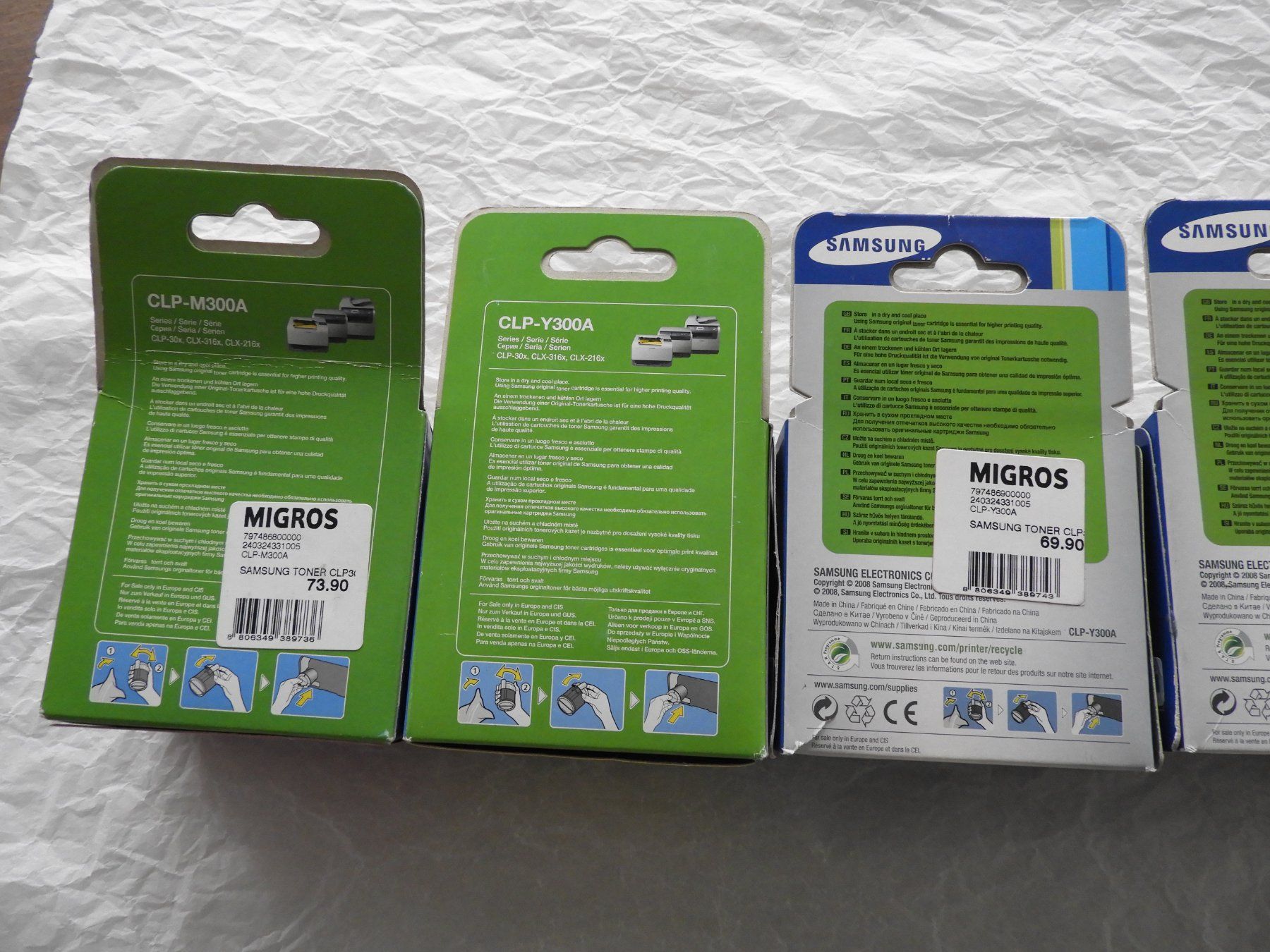 Samsung Druckerpatronen & Toner: Samsung Toner in Originalverpackung – Gebraucht aus Gutenswil von Sibe7 3