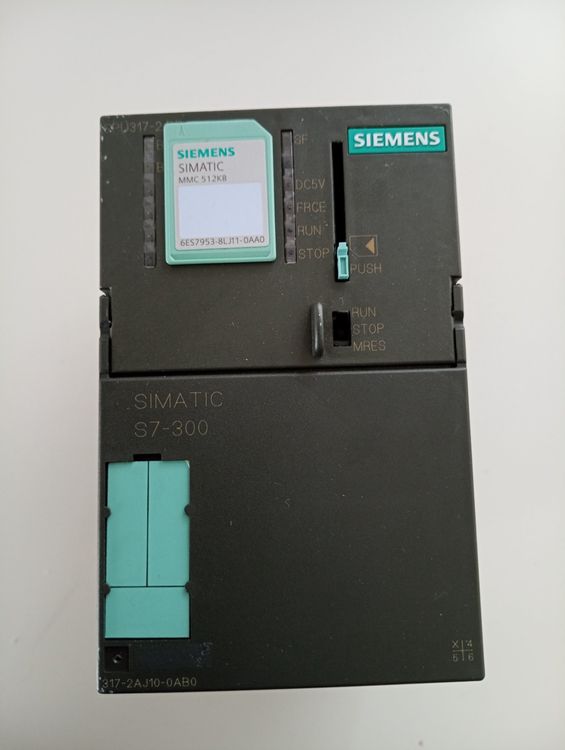 SIEMENS SIMATIC S7-300 CPU 317-2DP / 6ES7317-2AJ10-0AB0 (Gebraucht) in ...