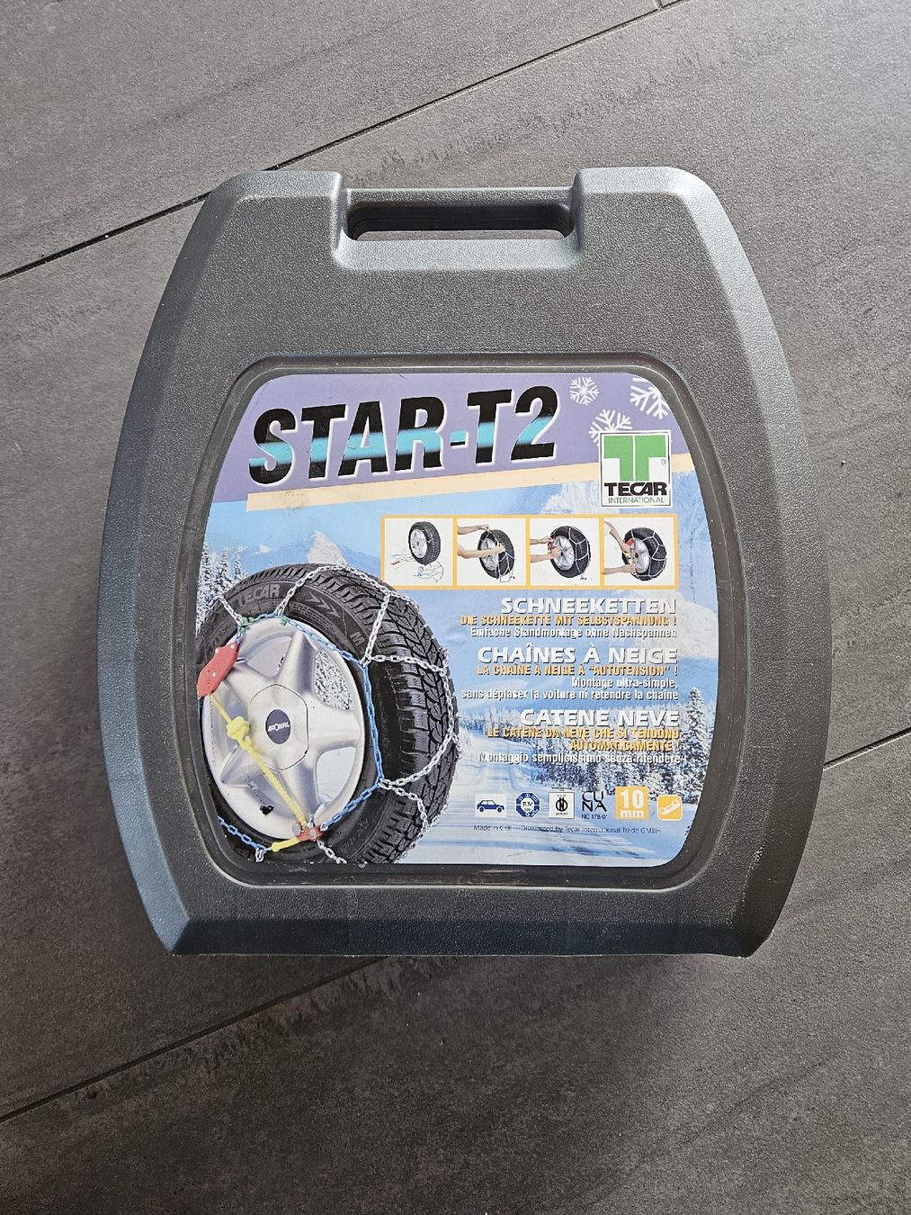 Schneeketten: Schneeketten STAR-T2 TECAR gebraucht  – Gebraucht aus Rueun von bigi17