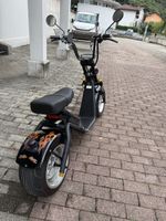 E-Scooter/E -Roller Luqi Caiqies 2.0Chopper45km/h Fat Boy
