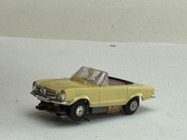 GB5-  Faller AMS Mercedes 250 SL Cabriolet beige