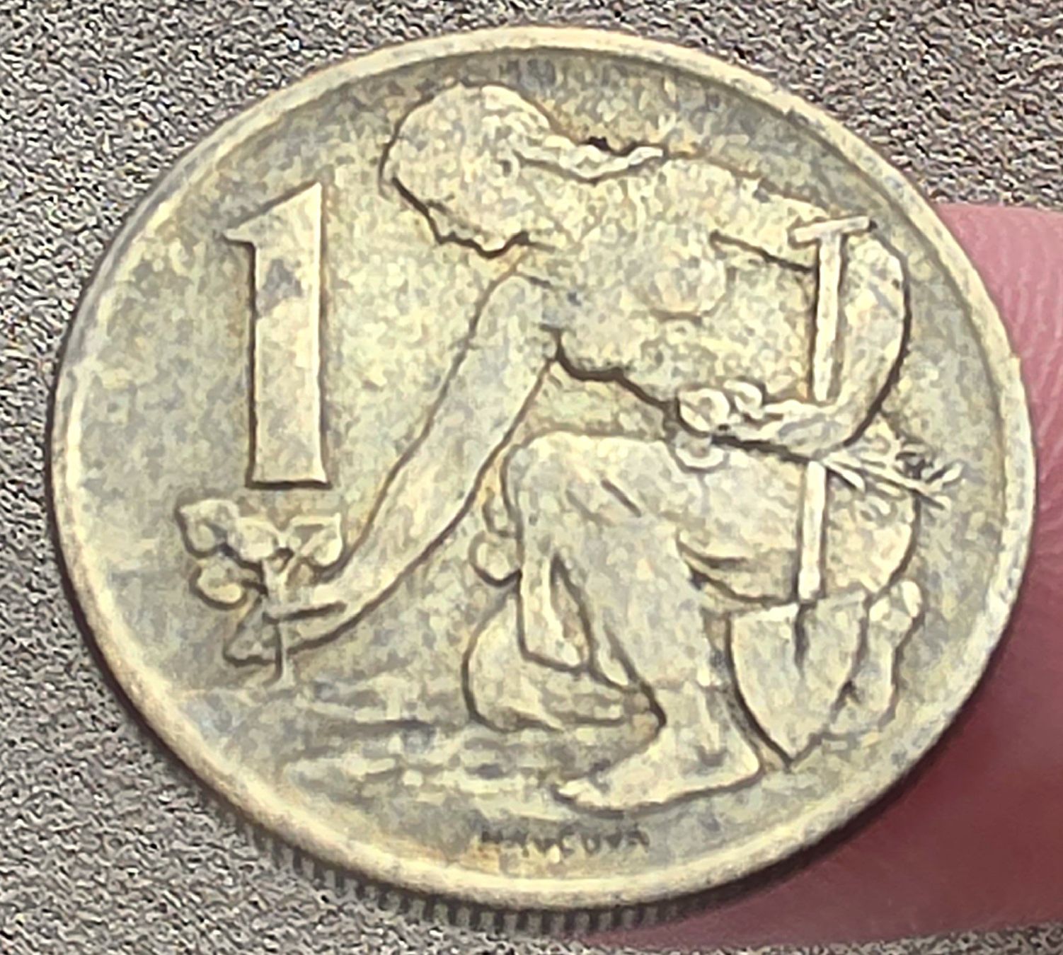 Tutti le monete: TSCHECOSLOWAKEI 1 KORUNA 1969 – Usato da winterthur venduto da CoinPassion