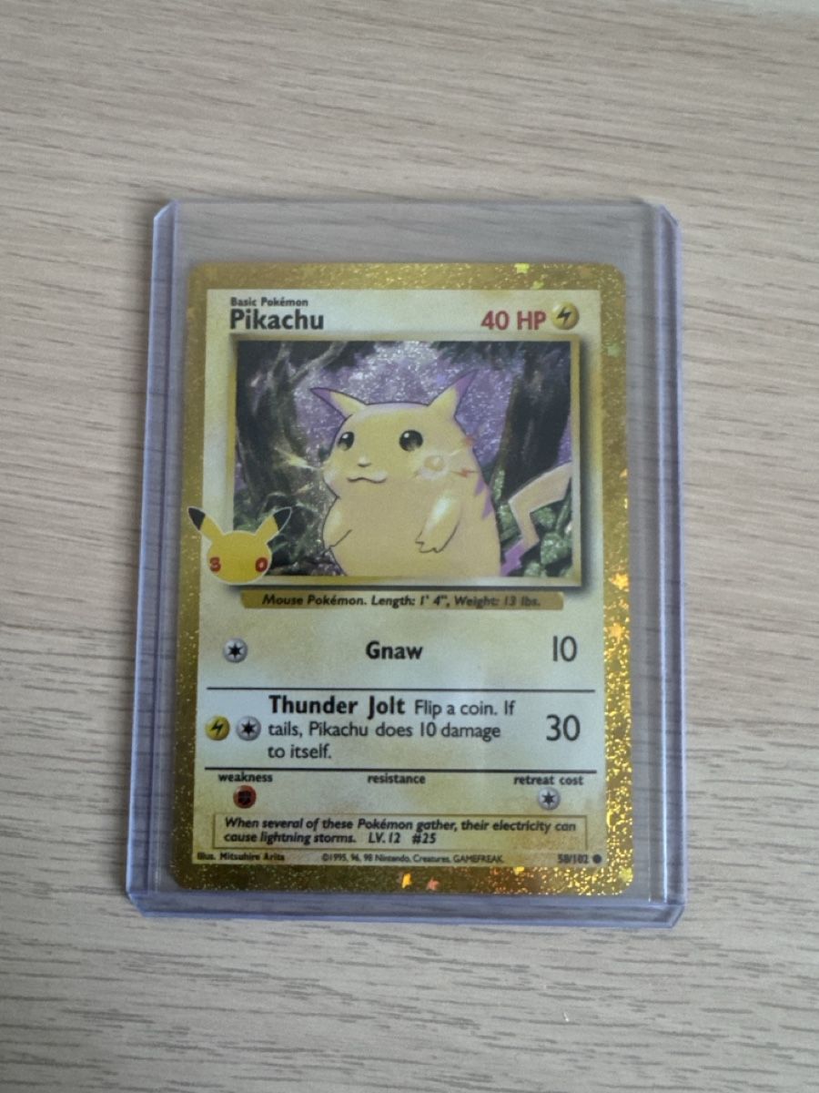 Pokémon Carte collezionabili: Pokemon 30th anniversary classic Pikachu – Usato da Ostermundigen venduto da Devrim_1994
