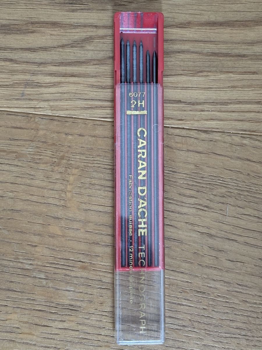 Caran D'Ache Matite, matite colorate & gessi: Caran d'Ache Technograph Minen 2H – Usato da Würenlos venduto da Ashley24