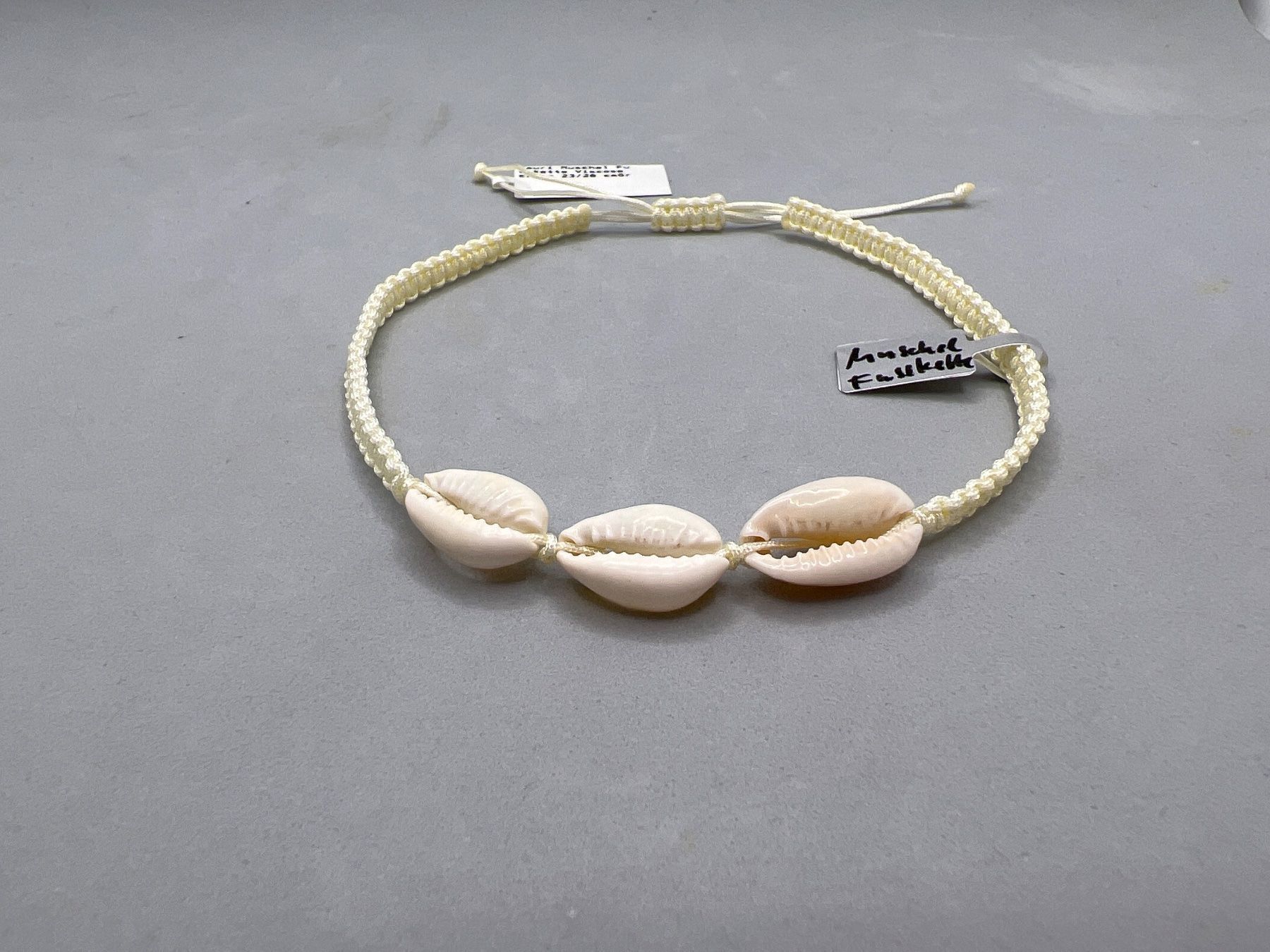 Catenine: Fusskette Makramee mit Muscheln – Nuovo (secondo la descrizione) da Embrach venduto da KleineFee51