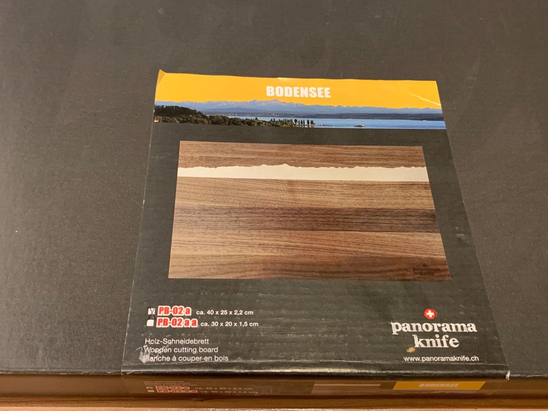 Holzartikel: Panoramaknife Schneidebrett Bodensee – Neu (gemäss Beschreibung) aus Dotnacht von tmn_8 4