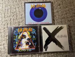 3x Def Leppard