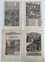 Orig. Mittelalter Buch Holzschnitte von 1527/ 1578