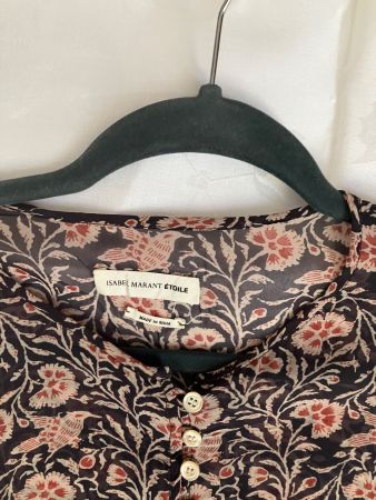 Damen Bluse Isabel Marant Etoile Gr. 38 mit Knopfleiste