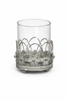 Shabby Chic Windlicht / Kerzen Glas