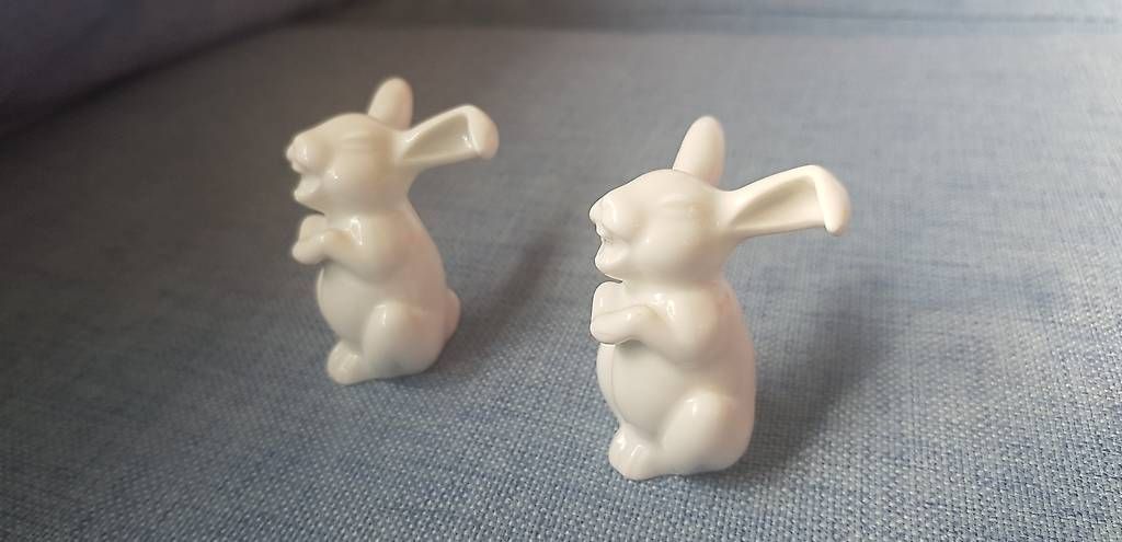 Rosenthal Statuette: 2 Hasen von Rosenthal – Usato da Gutenswil venduto da ghekko88 4