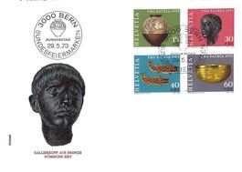 FDC Pro Patria Satz 1973