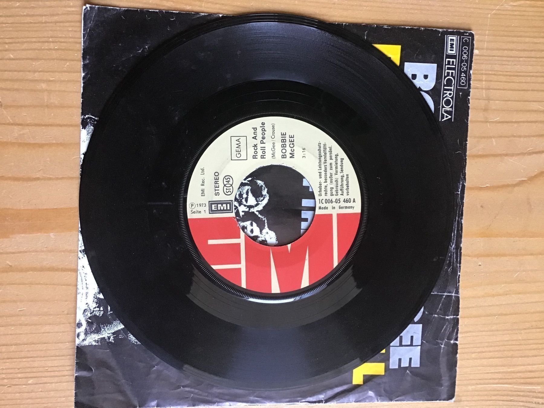 Dischi in vinile: single, Rock an roll people, bobbie mcge – Usato da Liestal venduto da ozo2005 3