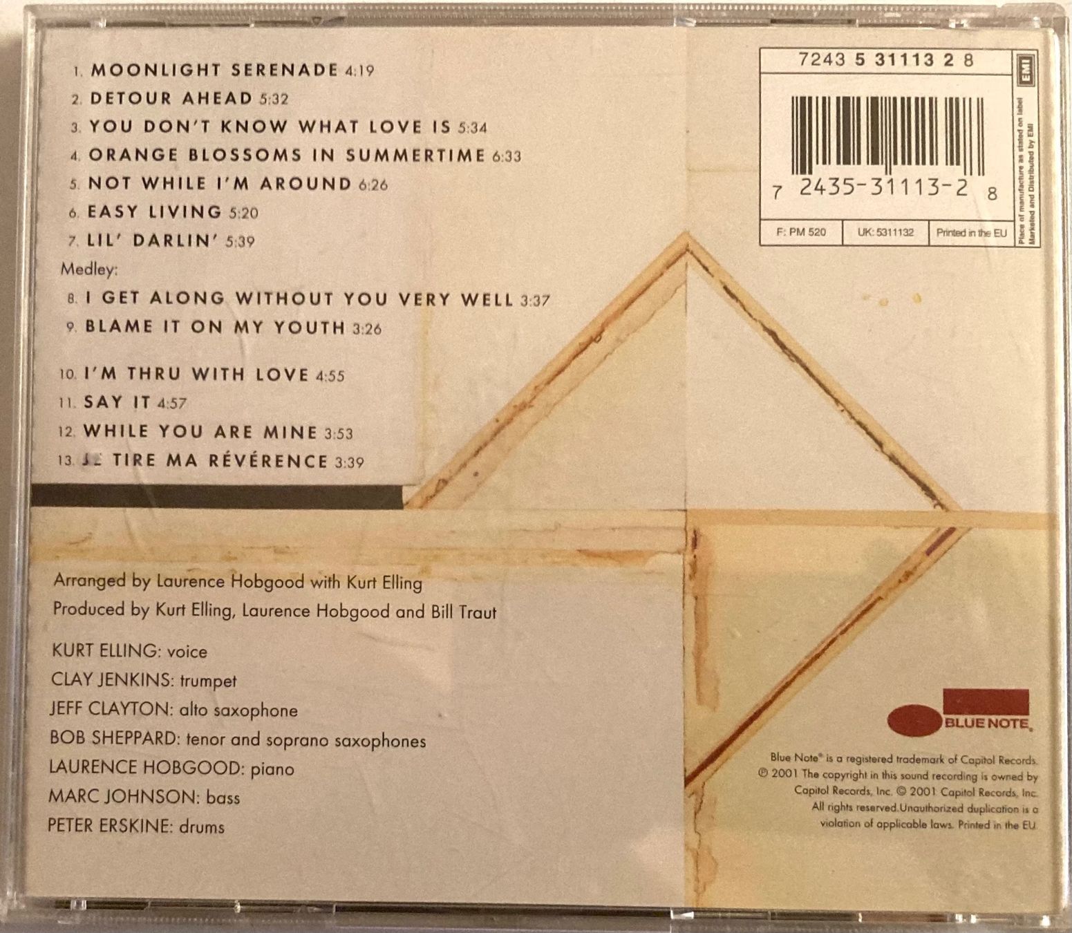 CD: KURT ELLING  - WITH TWILLIGHT – Usato da Poliez-Pittet venduto da Newtown-Records 1