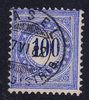 Timbre taxe 100 Rp. 8IIN obl. Basel 7.VI.81