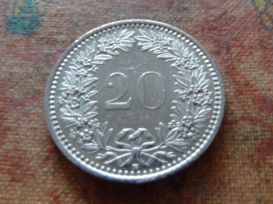 Tutti le monete: 20 Rp. 1997 – Usato da Romanel-sur-Lausanne venduto da Swift13 1