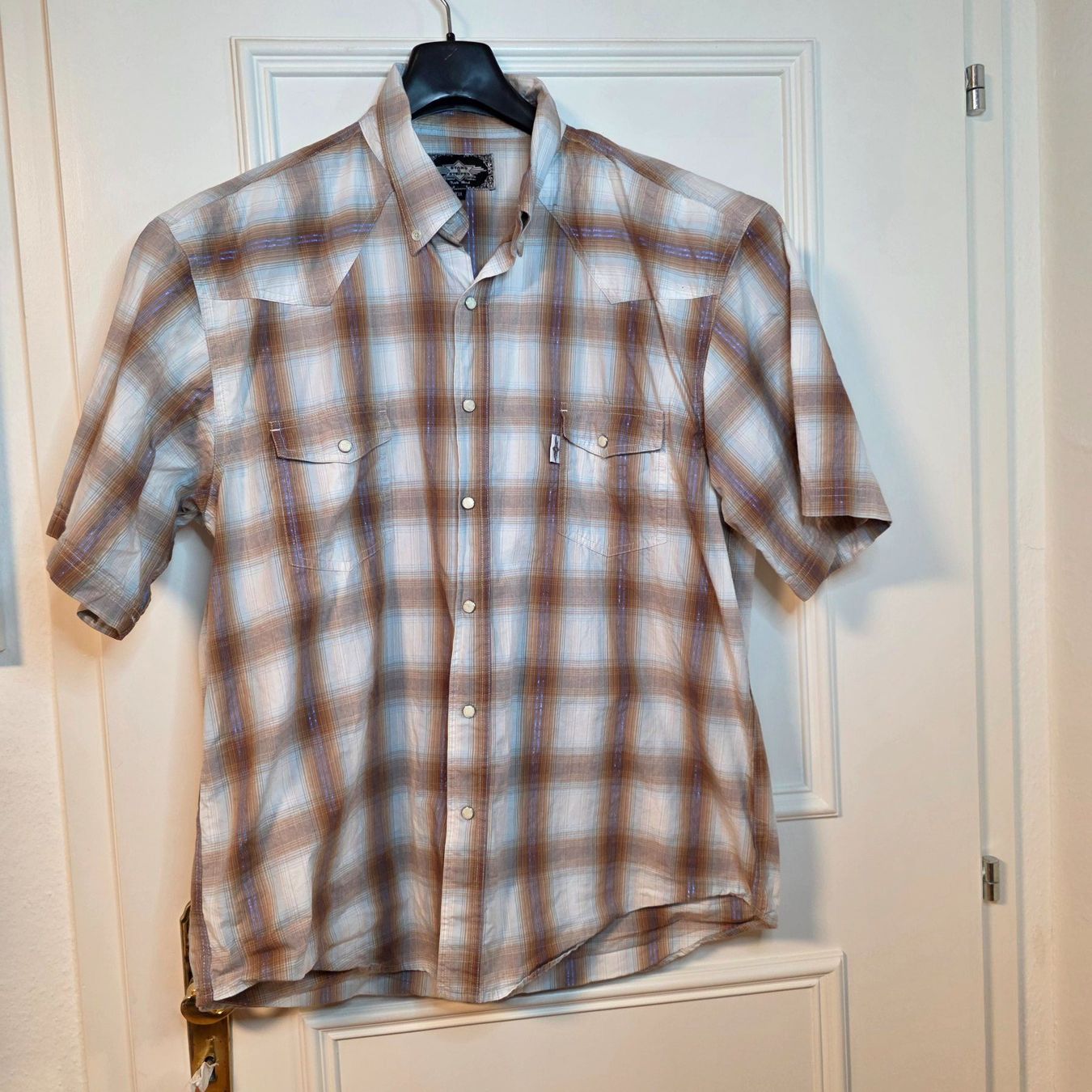 Hemden: Vintage Hemd Stars & Stripes 2XL – Gebraucht aus Wald ZH von CapLux