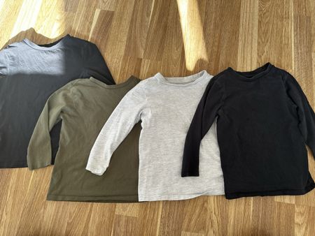 Langarmshirts Friboo 4er Set Grosse 98-104