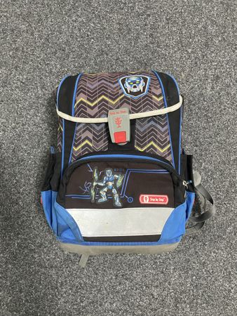 Schulranzen Step by Step blau schwarz
