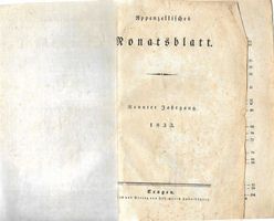 Appenzellisches Monatsblatt 1833