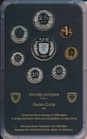 Münzensatz Schweiz 1991 Stempelglanz