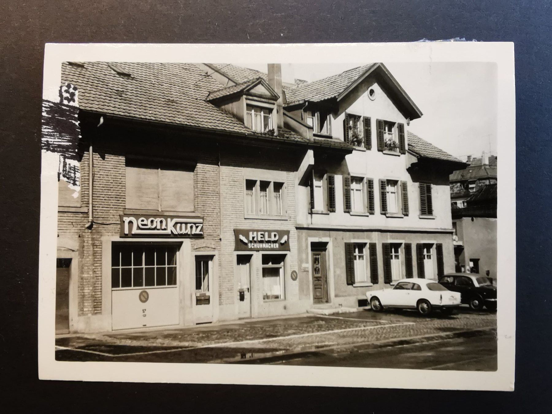 Foto Zweierstrasse s/w Zürich, Aufnahme 1965 Echtfoto (Gebraucht) in